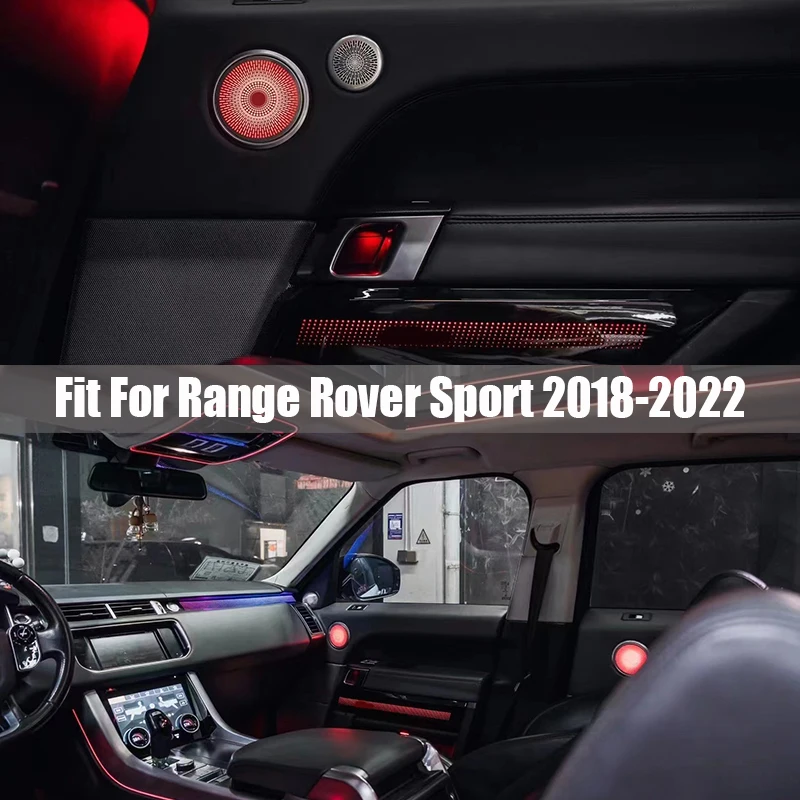 

64 Color 26 Lights Atmosphere Light Fit for Range Rover Sport 2014 2015 2016 - 2022 Screen Control Applet Control Ambient Light