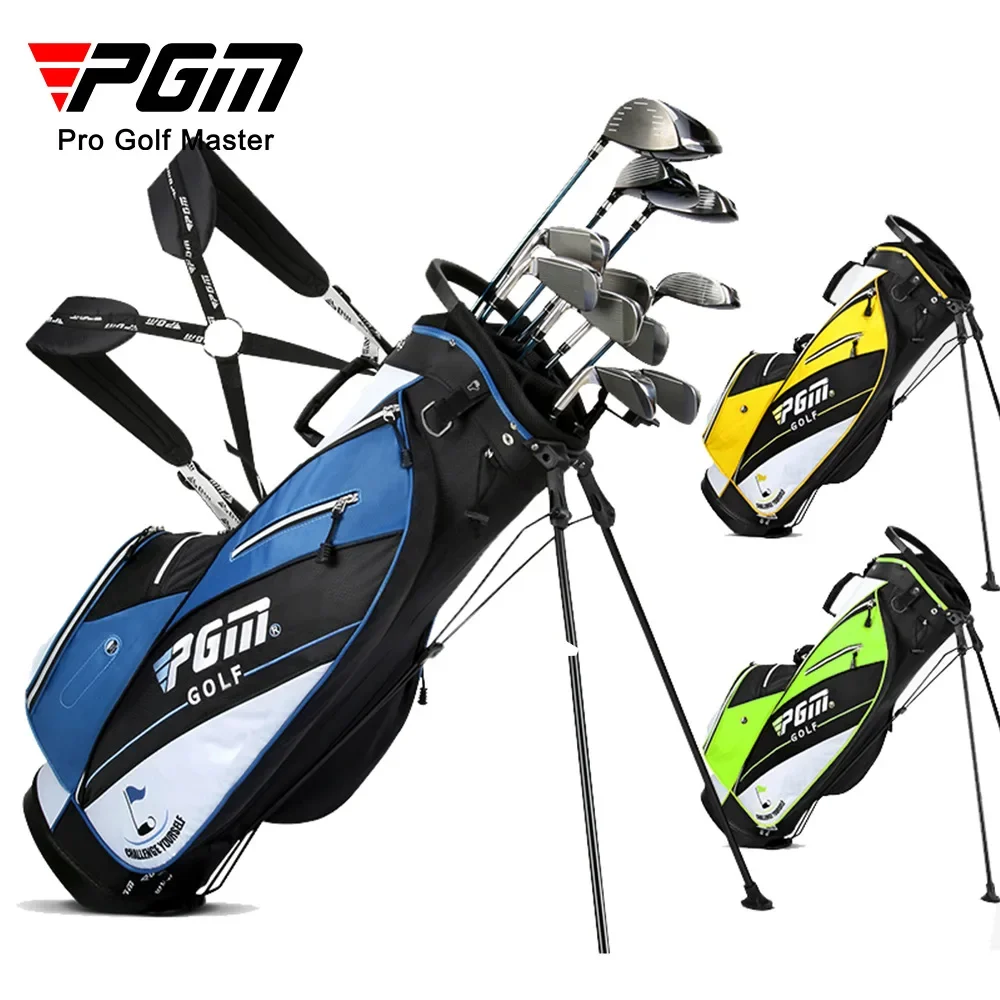 

PGM QB026 New Golf Bag Waterproof Men Caddy Golf Cart Tripod Rack Stuff Golf Bag Women Bracket Gun Stand Bag 14 Sockets