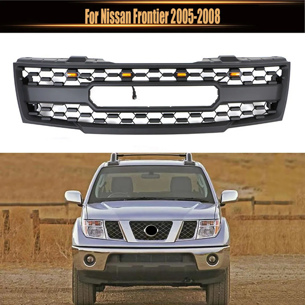 ForNissanFrontier20052008ABSRacingGrillUpperGridCarBumper