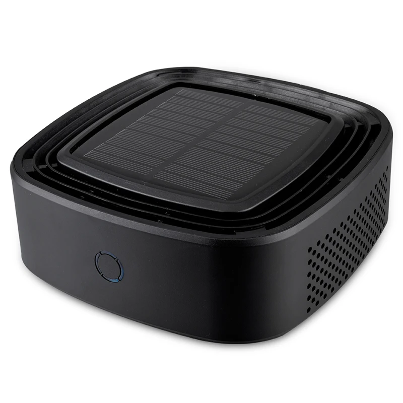 

Автомобильный очиститель воздуха на солнечной батарее, кислородный бар для автомобиля, устраняет запах формальдегида Pm2.5, дымовой фильтр