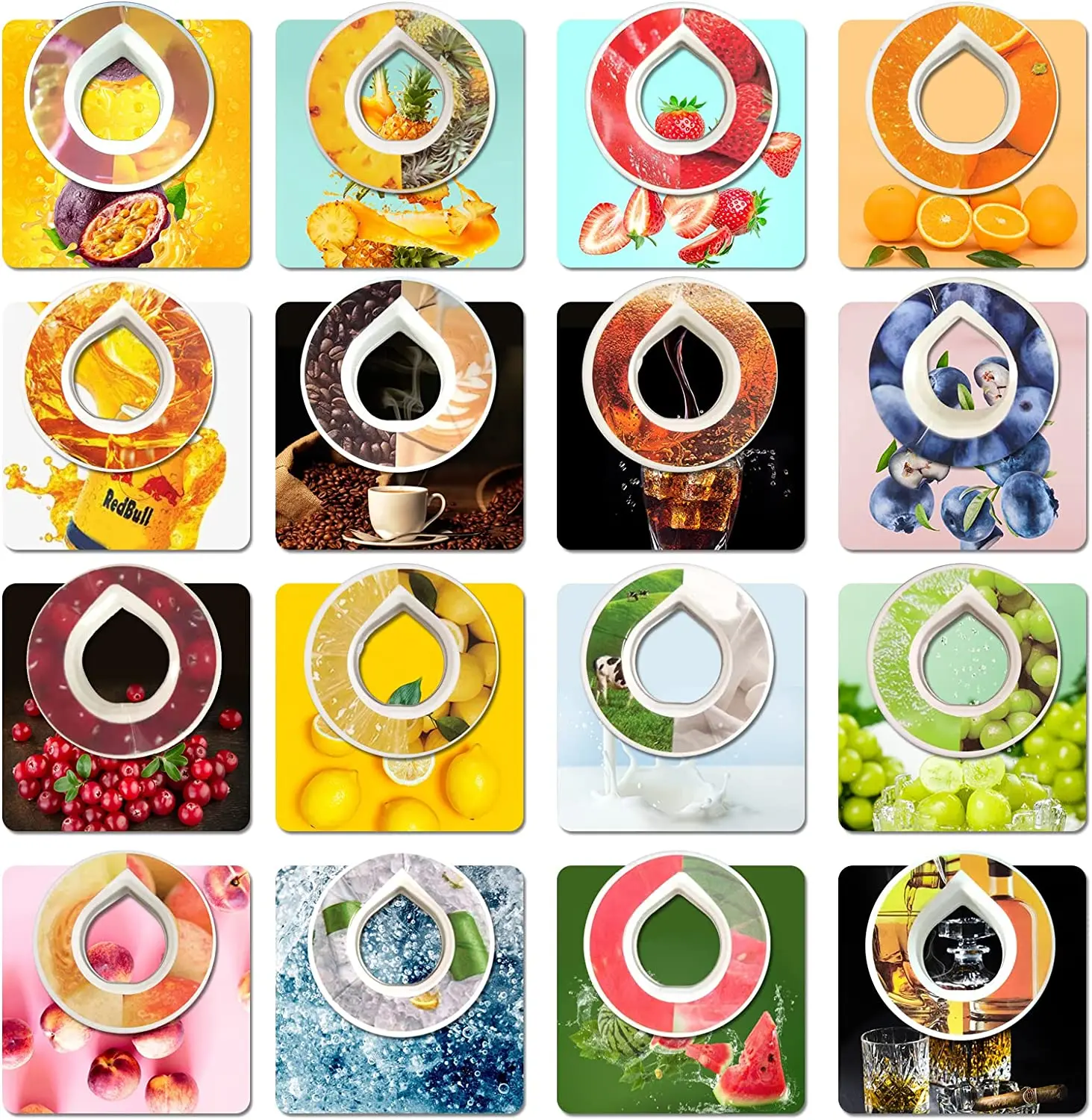 Cola Drink Pods Flavoring Pod Flavour Tritan Plastic Water Pod Flavour