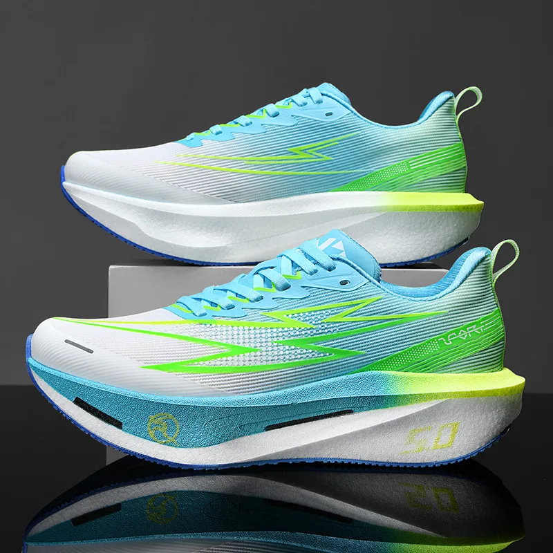 Running Shoes Men Sports Carbon Board Speciality Marathon Breathable...
