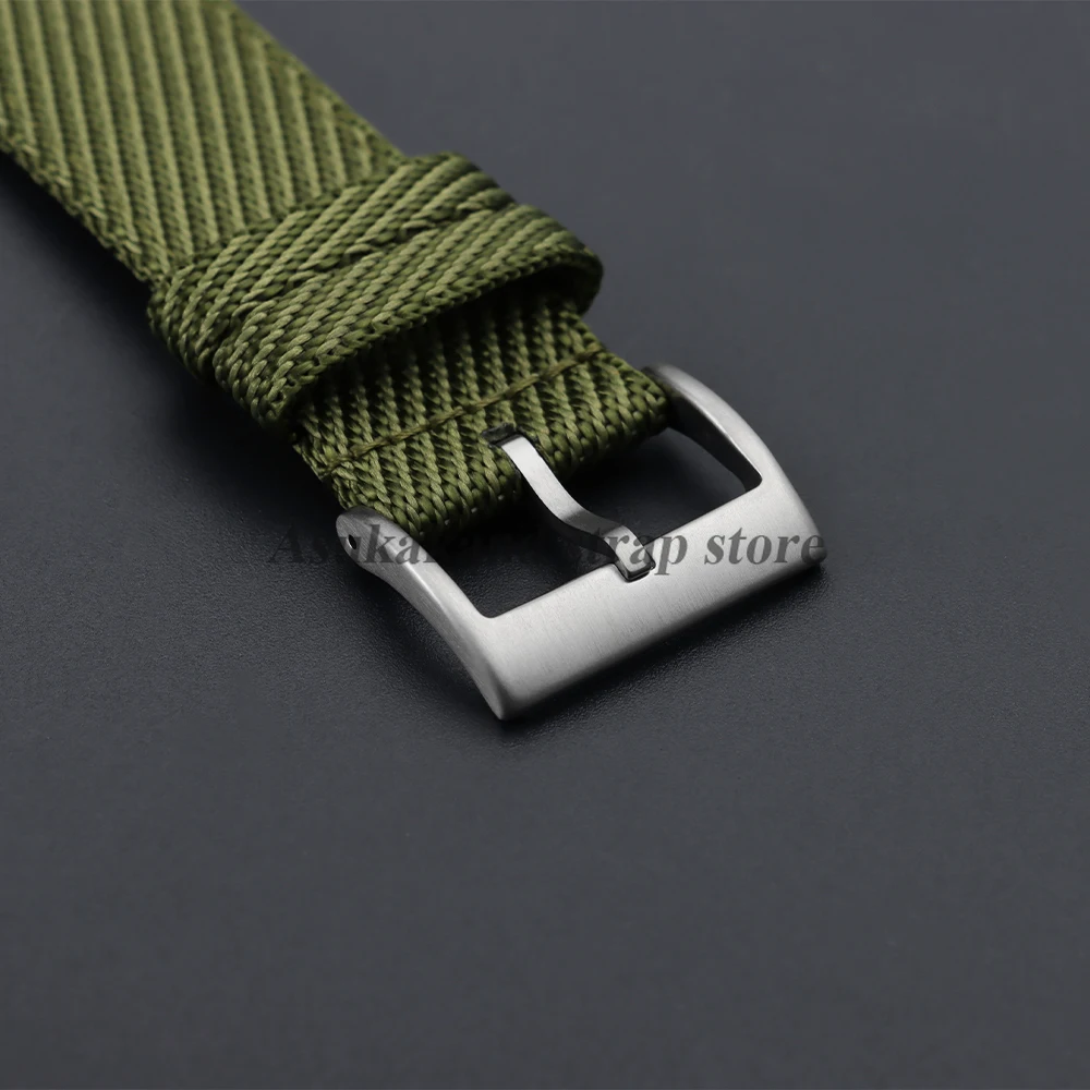 Durable Quick-Release Nylon Watch Strap - Canvas Bracelet, Various Sizes