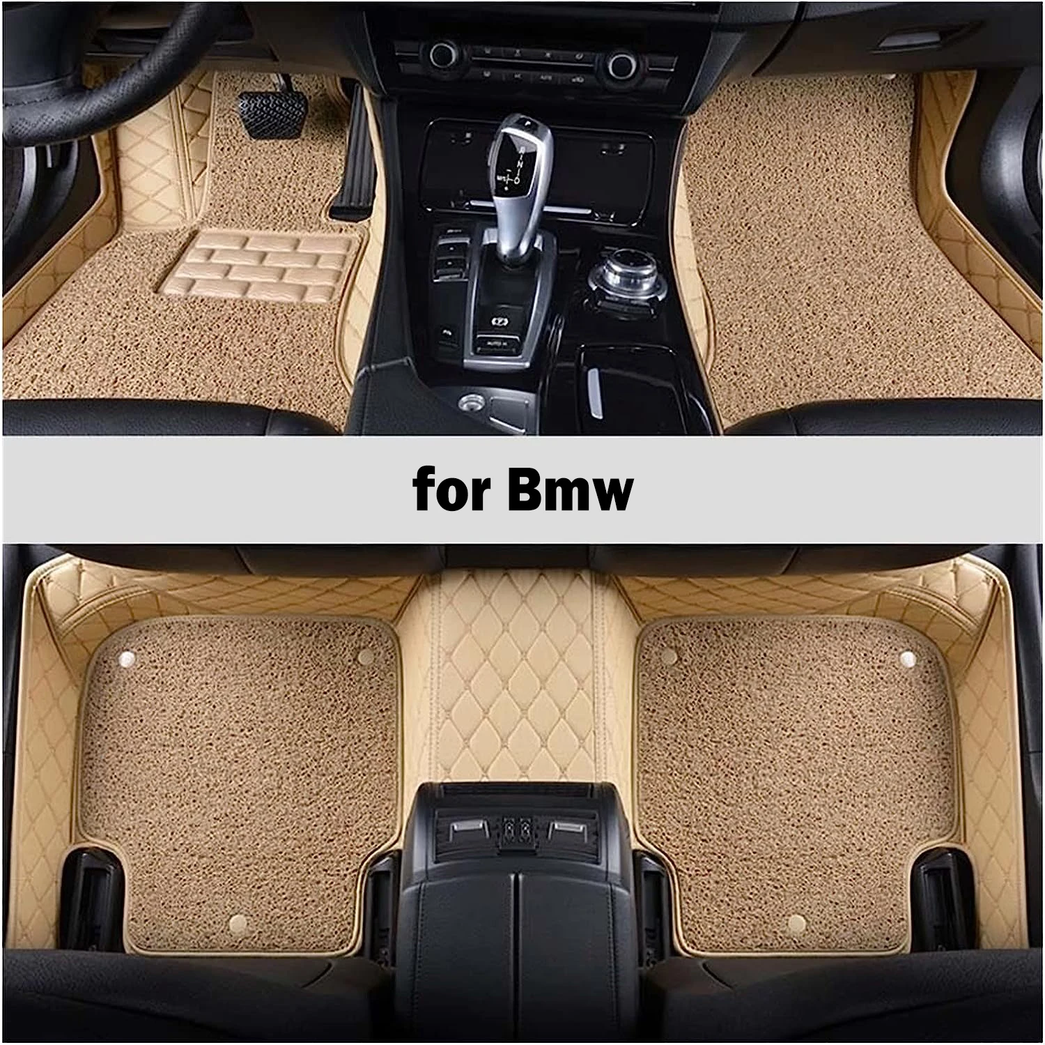 Custom-leather-Car-Floor-Mats-For-Bmw-5-Series-E34-E39-E60-E61-F07-GT ...