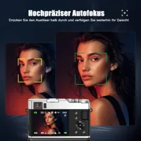 Цифровая камера 4K 48 МП UHD камера 16X цифровое увеличение компактная камера с вращающейся приборной панелью и видоискателем карта 32 Гб — изображение 4