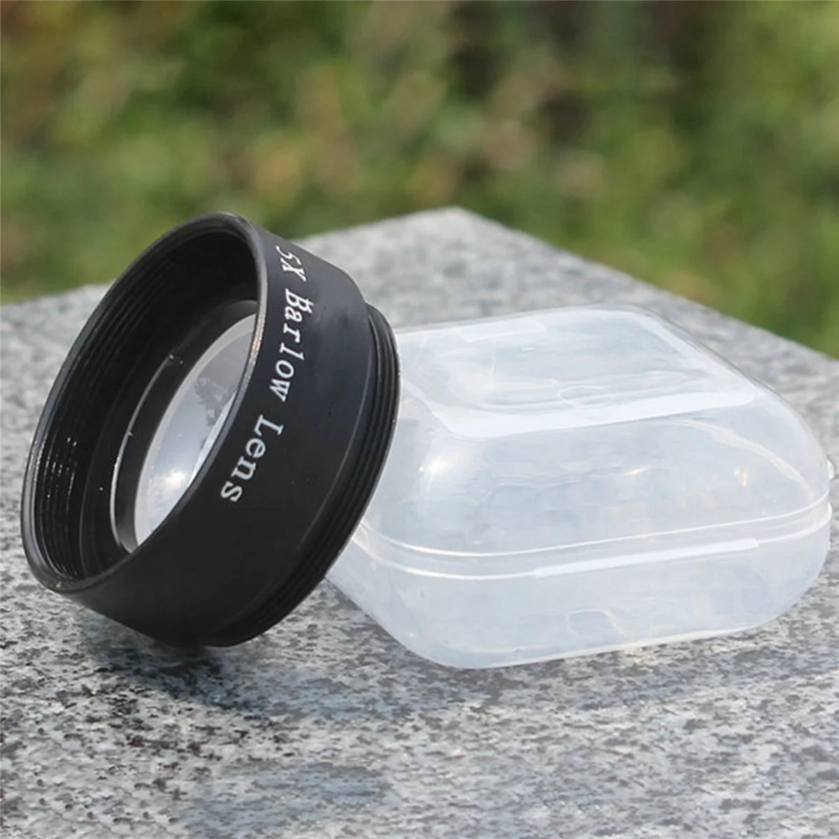 BAAU 3pc Barlow Lens 5X for Any M28X0.6 Thread 1.25inch Telescope Eyepiece Astronomy Diagonal Extender Tube or Camera Adapter