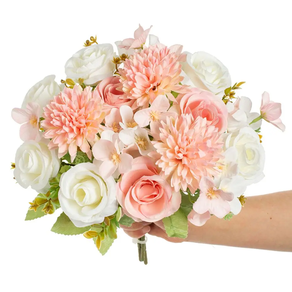 Silk Hydrangea Rose Bouquet 4
