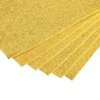 Uxcell 6pcs 2mm Thick Gold Powder Glitter EVA Foam Sheet Sponge Paper Foam Paper Kindergarten DIY Handmade Supplies Without Glue 2