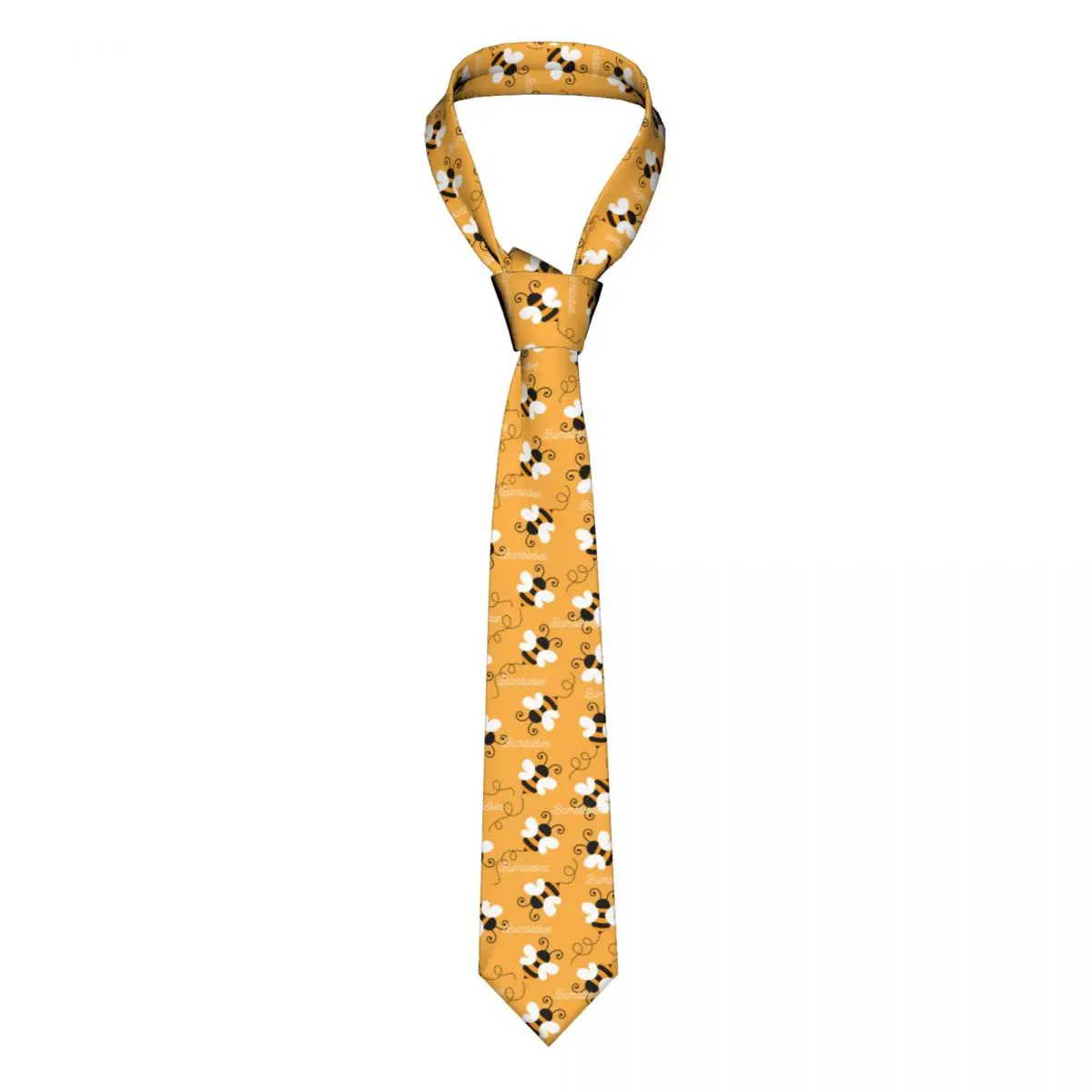 

Cute Honey Bee Animals Tie For Men Women Necktie Tie Clothing Accessories
