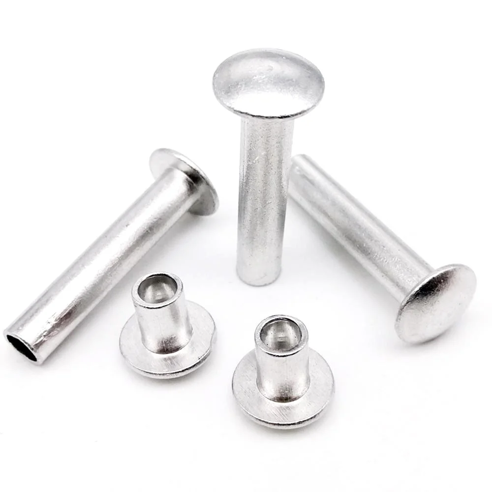 Aluminum Rivets Flat Head Rivet Solid M2 M2.5 M3/M4-M8 Percussion  Threadless