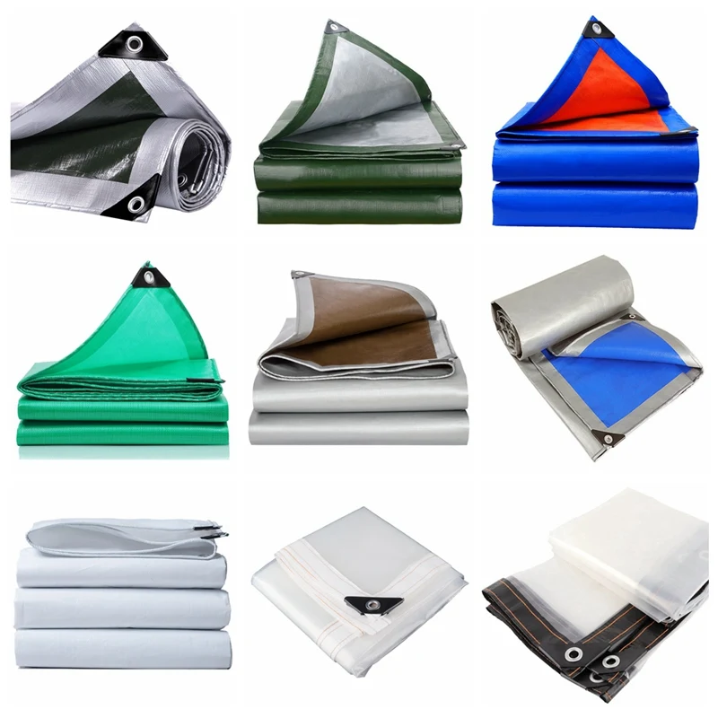 9 Colori Pe Telone Giardino Impermeabile Parasole Rete Baldacchino Tende Da Sole Balcone Piante Copertura Auto Camion Panno Antipioggia