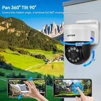 ASECAM – caméra IP PTZ 8MP 4K, détection humaine/visage, alarme sonore, POE, extérieur, H.265, Onvif, vidéosurveillance CCTV RTSP, sécurité XMeye 3