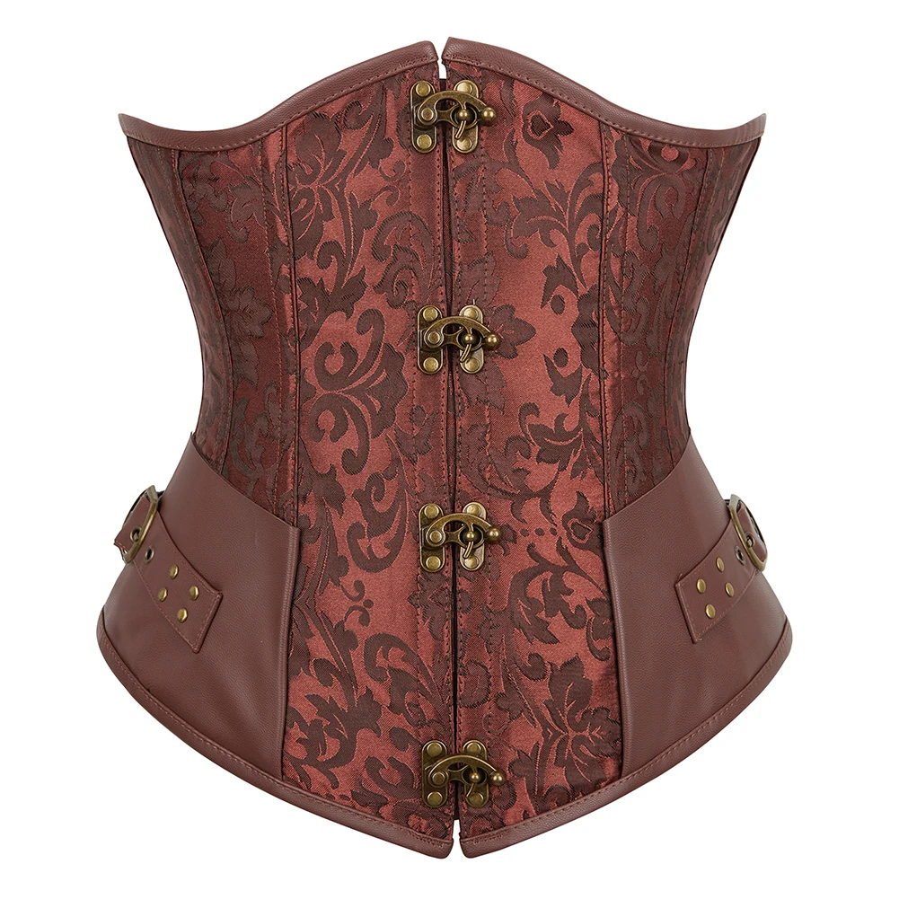 Steampunk Vintage Corset Gothic Clothing Corsets Women Bustier Top Lace up Stud Buckle Retro Sexy Korset Corsage corset bustier top waist corset lace corset