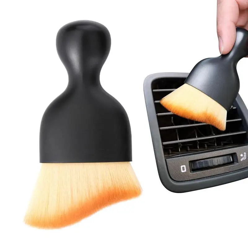 

Car Interior Cleaning Tool Soft Bristle Brush Air Conditioner Outlet Interior Gap Dust Removal Lightweight ForCar Window Bedroom
