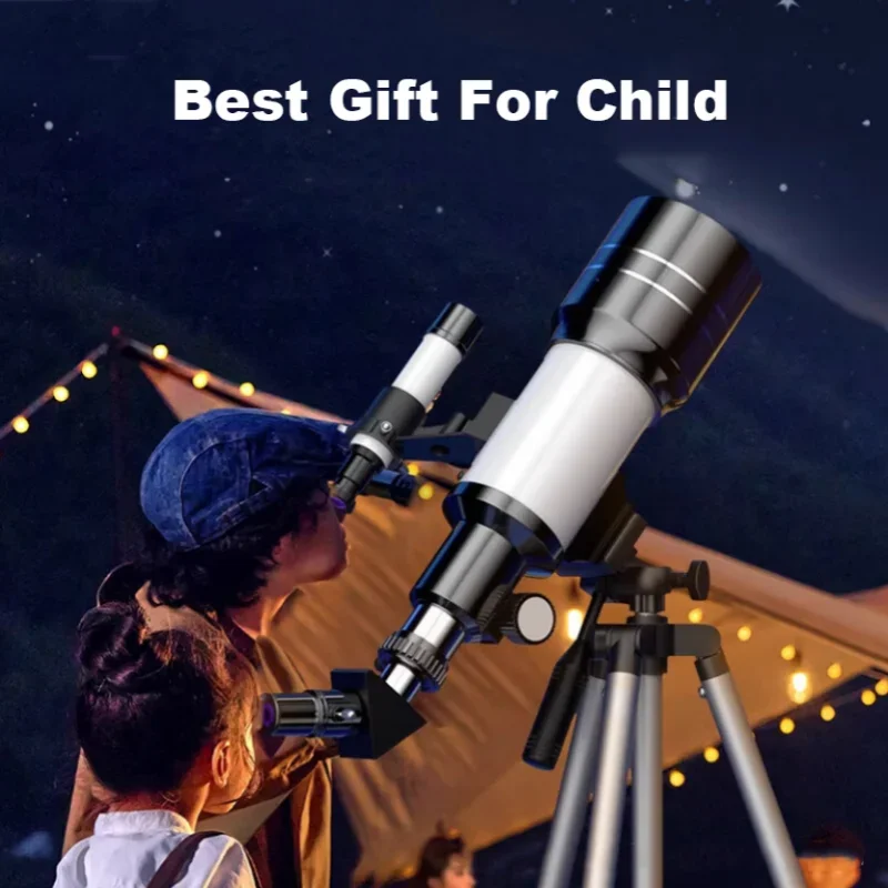 

300MM Focal Length Professional Astronomical Telescope for Space 70MM Eyepiece Monocular Powerful Binoculars Moon Star Mars