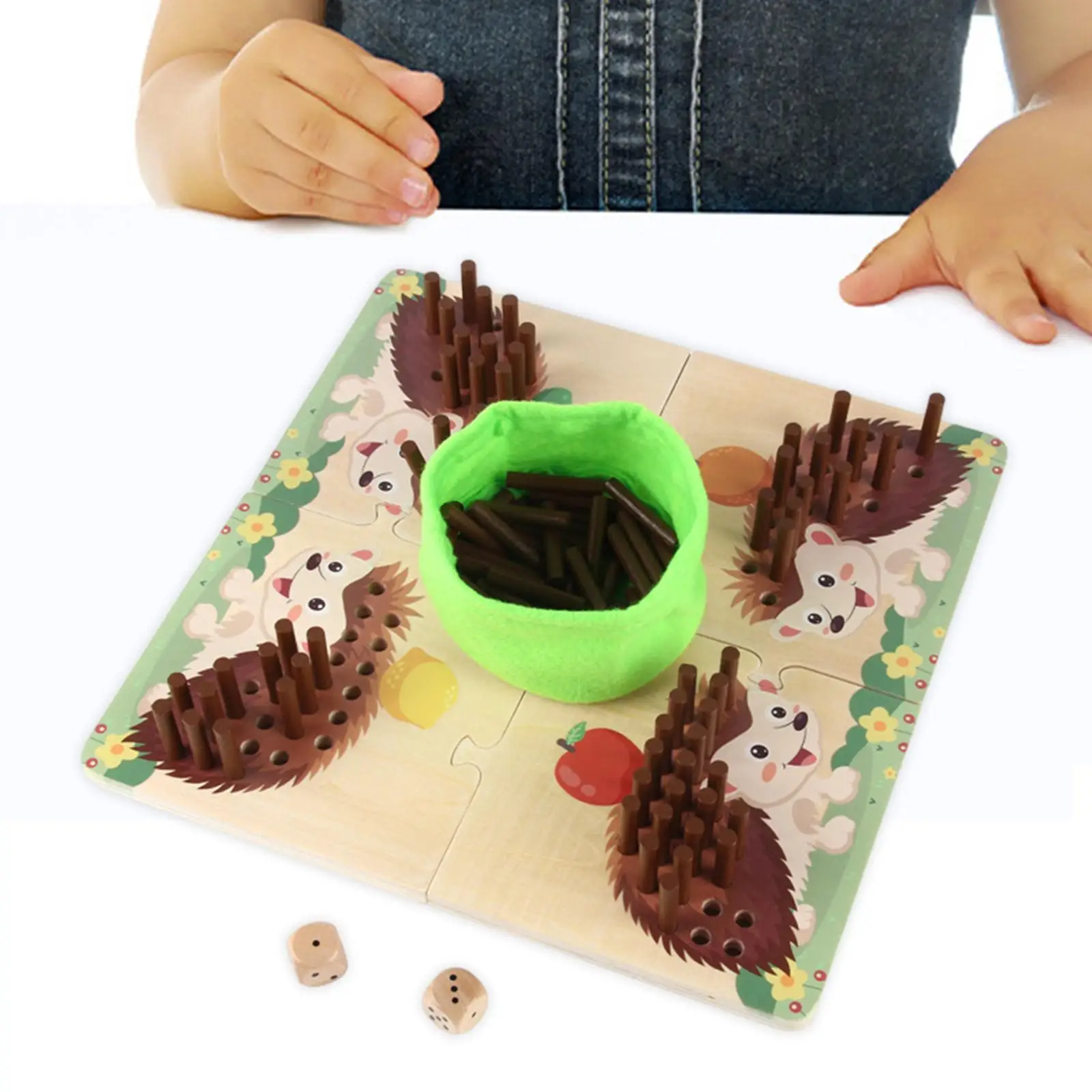 Hedgehog Game Colour Recognition Toy Counting Matching Game for Creative Sorting