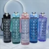 750-900ML Large Capacity Sports Water Bottle Leak Proof Colorful Plastic Cup Drinking Outdoor Travel Portable Gym Fitness Jugs 2