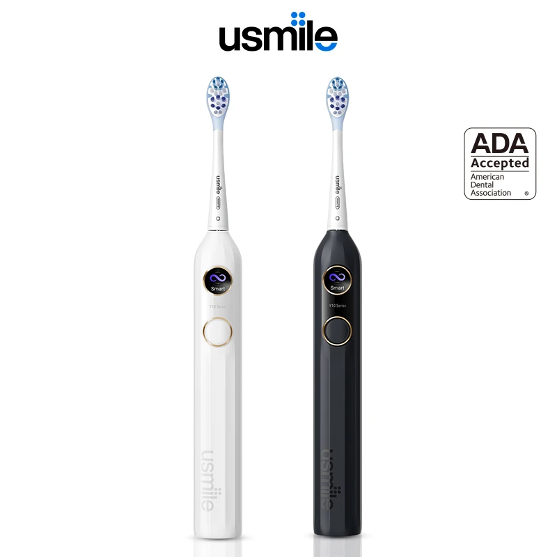 usmile Y10 Superclea Sonic Electric Toothbrush 180 Days Battery Life For Adults Type-C Rechargeable 2 Minutes Smart Timer usmile y10 pro superclea sonic electric toothbrush smart screen 180 days battery life for adults type c rechargeable smart timer