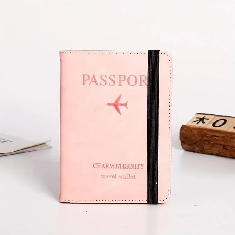 RFID Leather Passport Cover and Card Holder - Travel Essentials