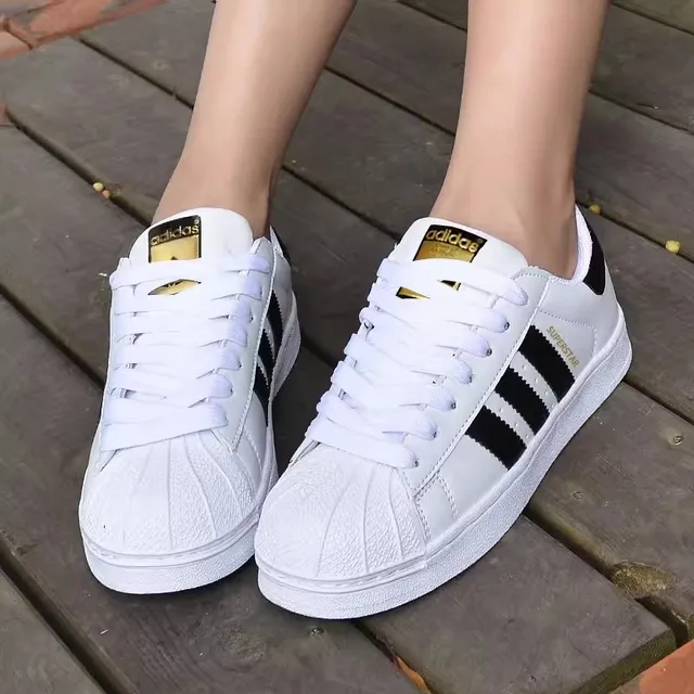 adidas clover superstar gold label