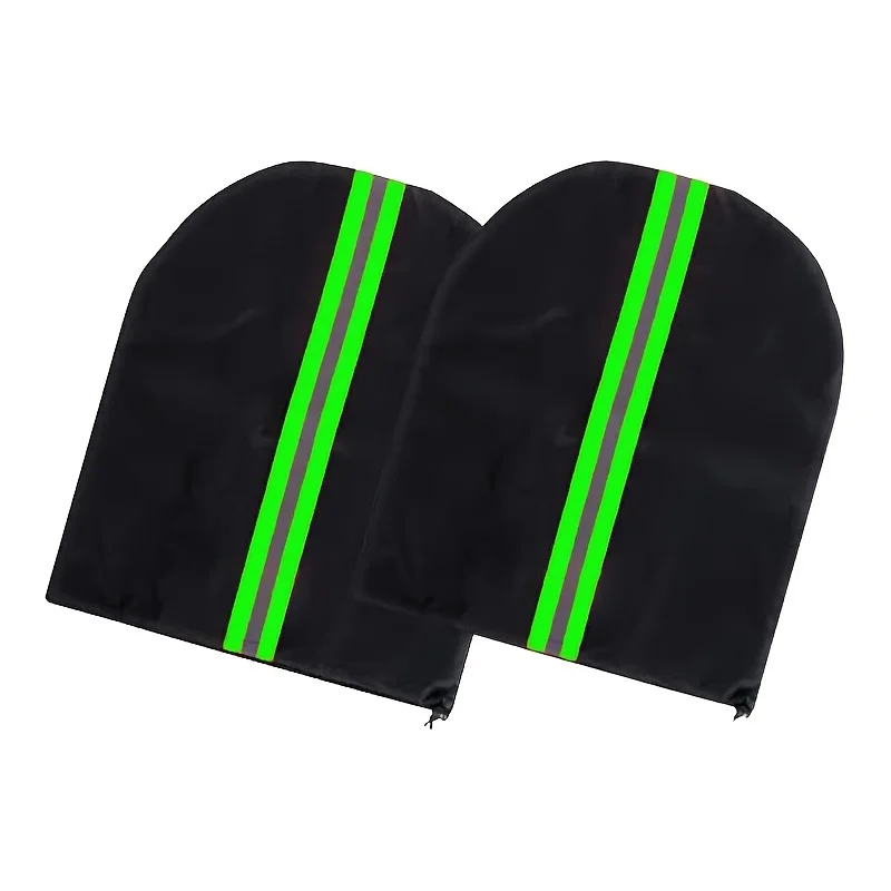 Waterproof Side Mirror Covers Auto Rearview Protection Cover Reflective Strip For Car Vehicle Winter Freeze Frost 1 Pair rearview mirror protector rearview mirror cover