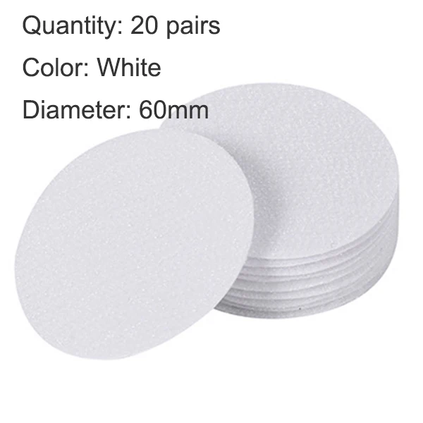5/10/15Pcs Self-adhesive Fastener Dots Stickers Adhesive Tape Sofa Mat Bed  Sheet Carpet Anti Slip Fixing Pad PVC Patch 50mm