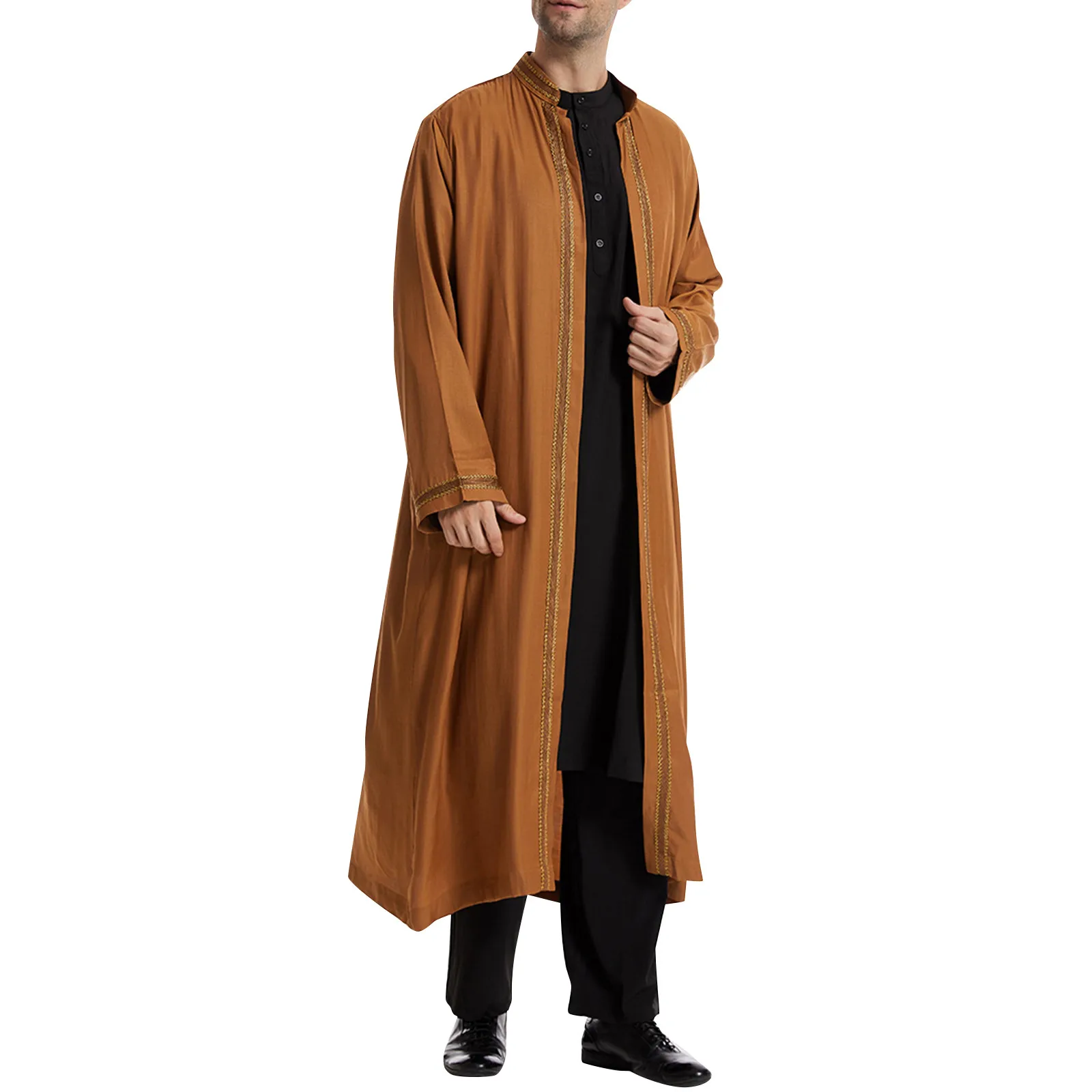 Abaya Moslim Vrouw - Jilbeb Die Kan Worden Gedragen Als