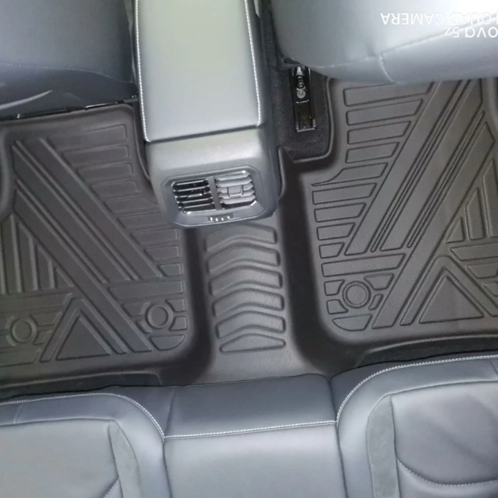 Alfombrilla De Goma Negra A Medida Para Maletero De Skoda Superb Sedán MK II 2008-2015