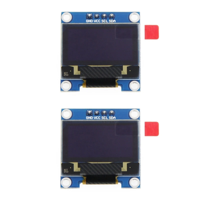 

RISE-2X 0,96 дюймов IIC I2C серийный GND 128X64 OLED ЖК-дисплей, модуль SSD1306 для комплекта Arduino, белый дисплей