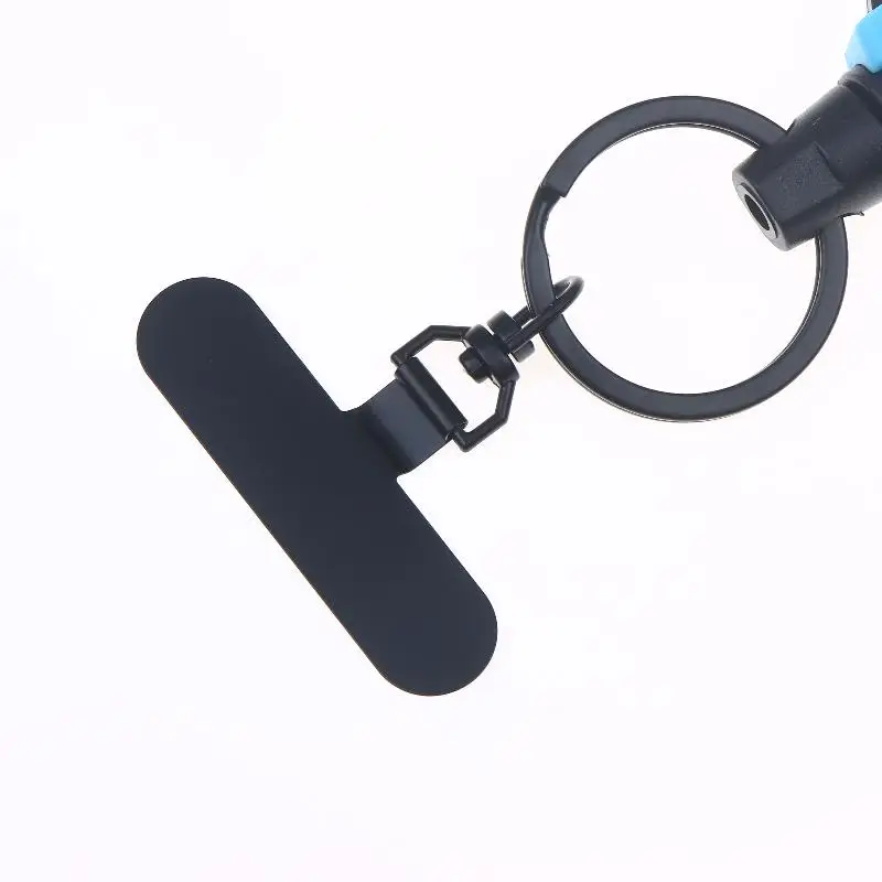 1 Set Robuster Multifunktions-Karabiner Ausweishalter Telefonschnalle Anti-Verlust Handschlaufe Leicht Ausziehbare Schnalle Einziehbares Telefonband – Detail 15