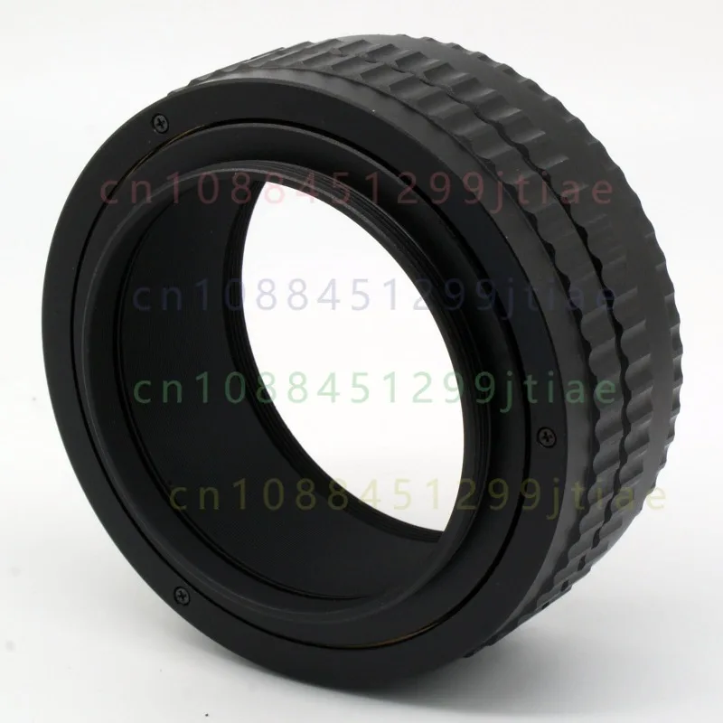 황동 M65M65 36-90mm 조정 가능한 포커싱 헬리코이드 어댑터 매크로 튜브용