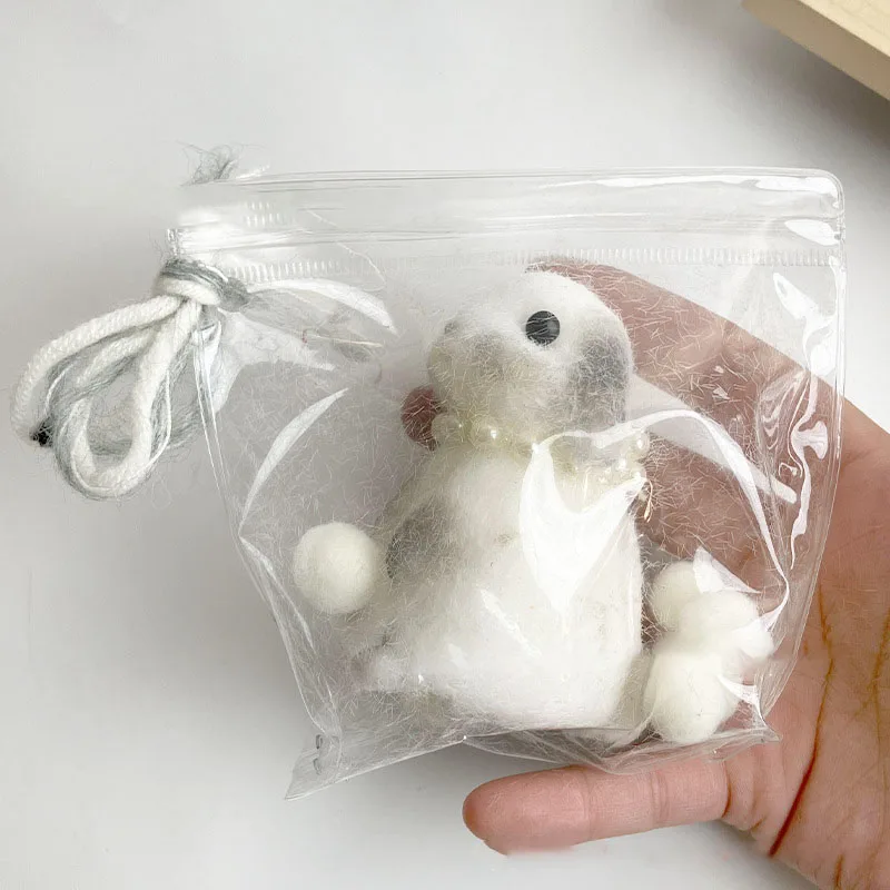 Cartoon Kawaii Soft Animal Plush Bunny Cat Slow Rebound Fingertip Fidgety Toy Girl Squishy Birthday Gift Persian Cat Kids Pet 6