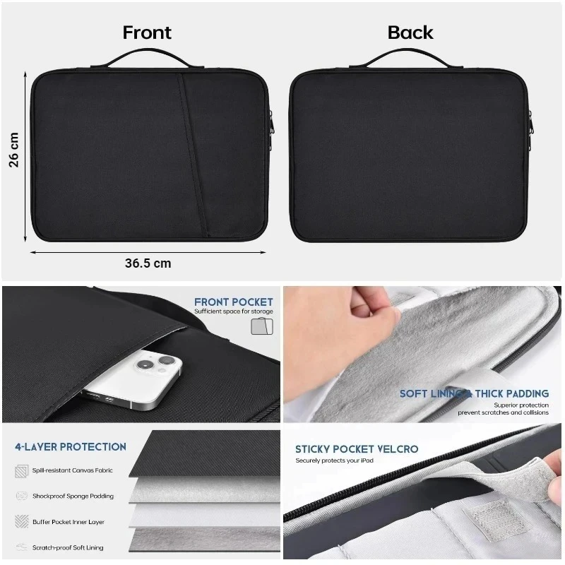 Versatile 3-in-1 Tablet Accessory Set: Soft Silicone Kickstand Cover, Bluetooth Keyboard, and Portable Storage Bag