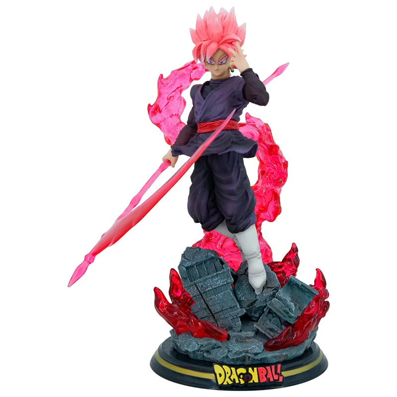 Dragon Ball Figure Zamasu Black Goku Ssj3 Figures Peach Red Goku