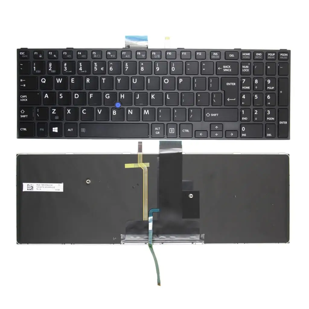 

NEW US Original for Toshiba TECRA A50-C Z50-C Satellite-pro R50-C Laptop keyboard English UI Backlit