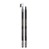 High quality HAOZHUANG pull eyebrow pencil black leather makeup wild line eyebrow pencil hard core flat head pen White pen 4