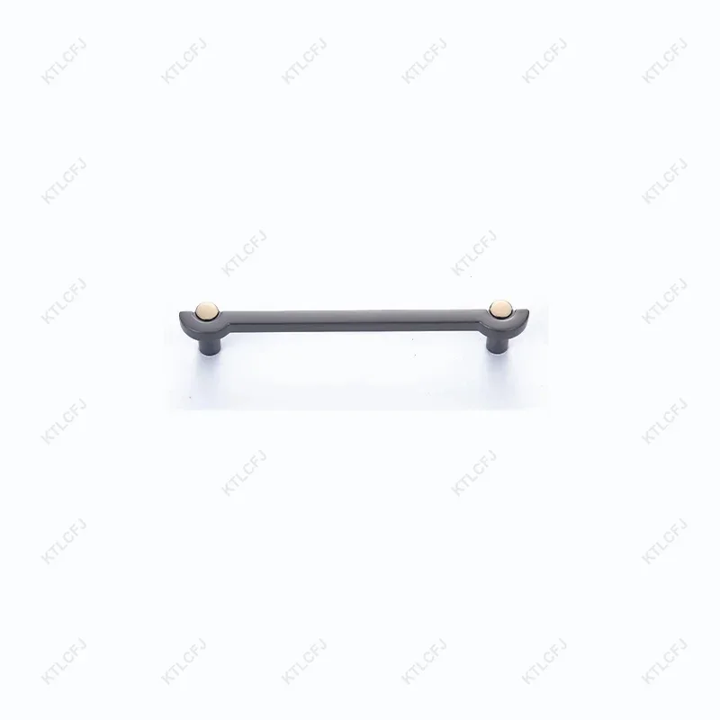 Solid Furniture Hardware Accessories Drawer Cabinets Door Handles American Style Multi-color Cabinets Zinc Alloy Wardrobe Handle