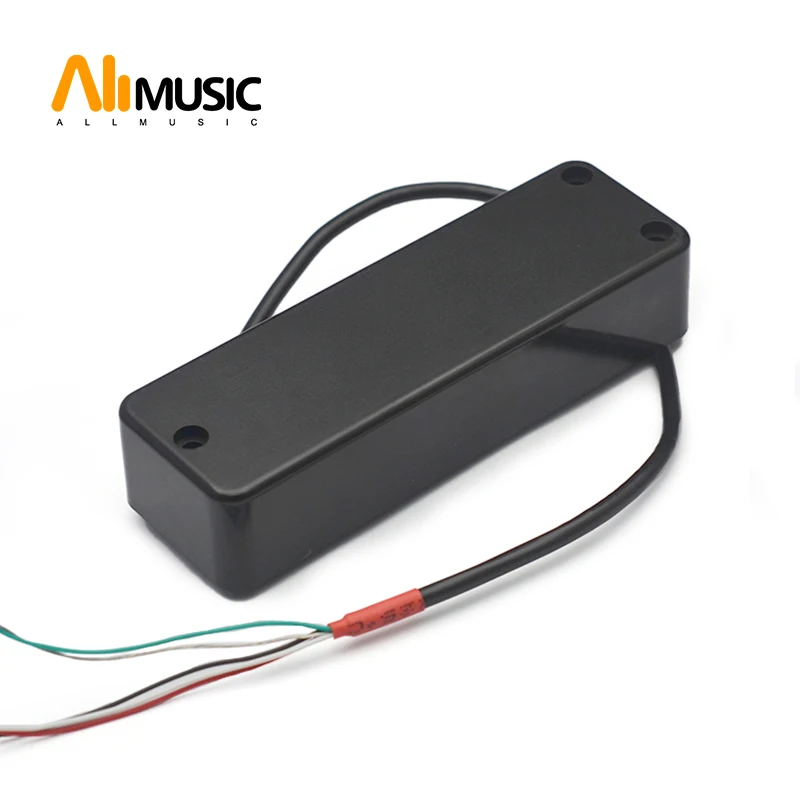 

3-х канальный 4-струнный Герметичный Бас-Мыльный пикап с регулируемым отверстием хамбакер 100x3 2 мм керамический магнит с двойной катушкой аксессуары для бас-гитары