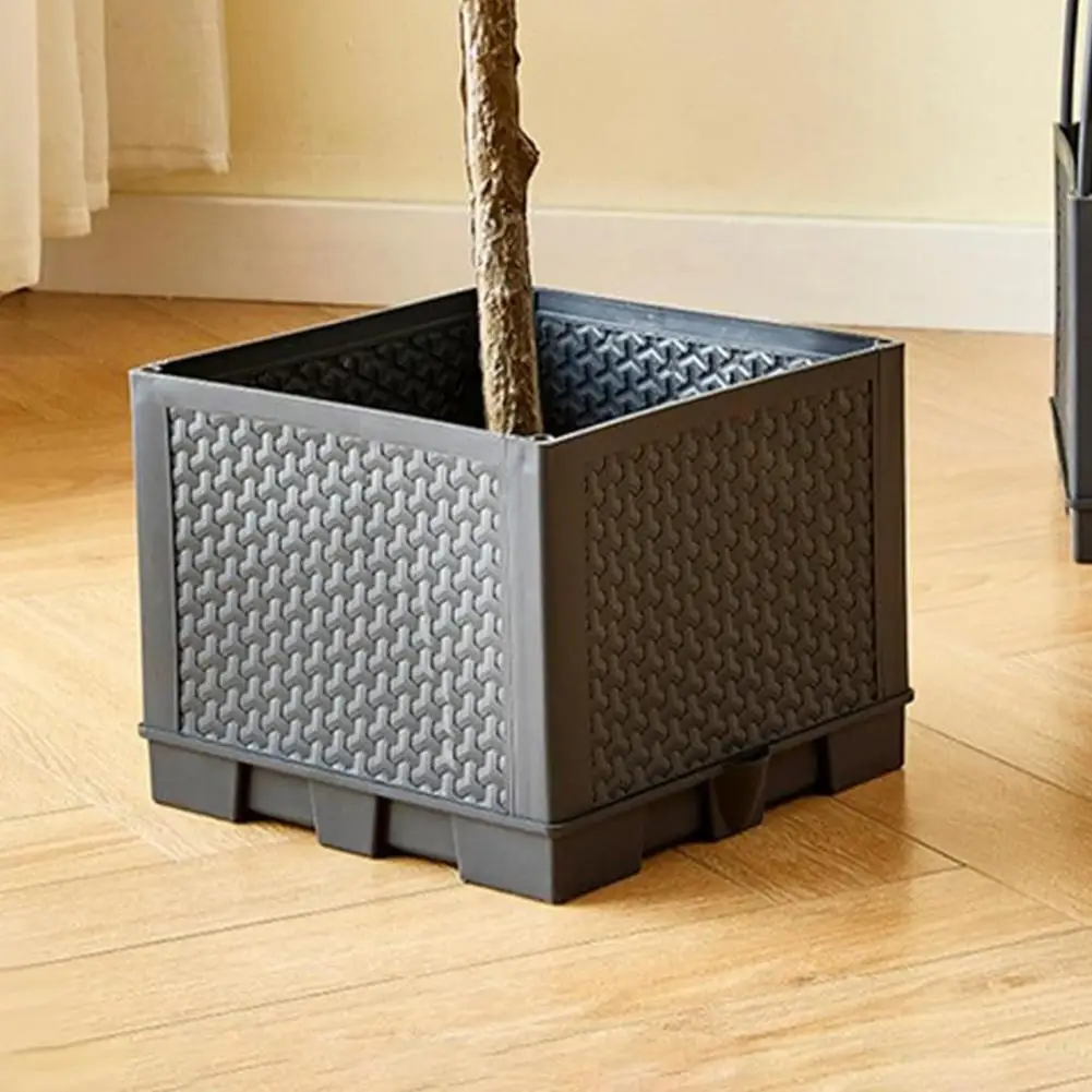 Planter Box Automatic Watering Easy Assembly Raised Garden Bed With Trellis All-Weather Safe Planting Box For Climbing Plant 5