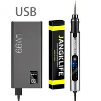 USB Cordless Rotary Tool Kit Woodworking Engraving Pen DIY For Jewelry Metal Glass Mini Wireless Drill 2