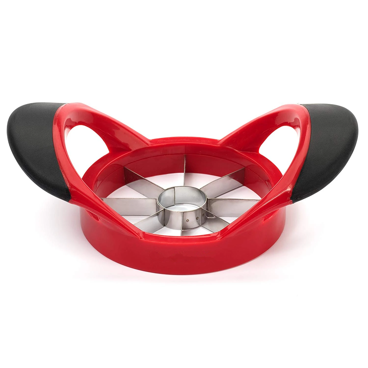 Stainless Steel Apple Slicer Upgraded 8-Blade Extra Large Corer Ultra-Sharp Apple Cutter Divider