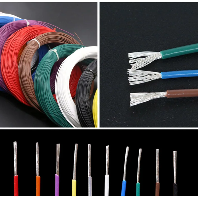 Рисунок 3 - 1 метр 30AWG 28AWG FEPT медный