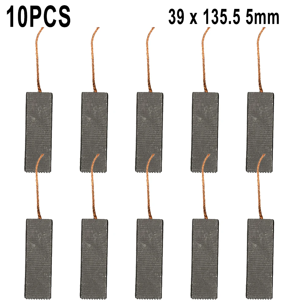 

10Pcs Carbon Brush Mini Drill Electric Grinder Spare Parts For Electric Motors Power Tool 39x13.5x5 Tool Parts