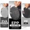 EPP Yoga Pilates Foam Roller 30/45cm Fitness Equipment Massage Roller Body Exercise Training Muscle Release for Women Men 5