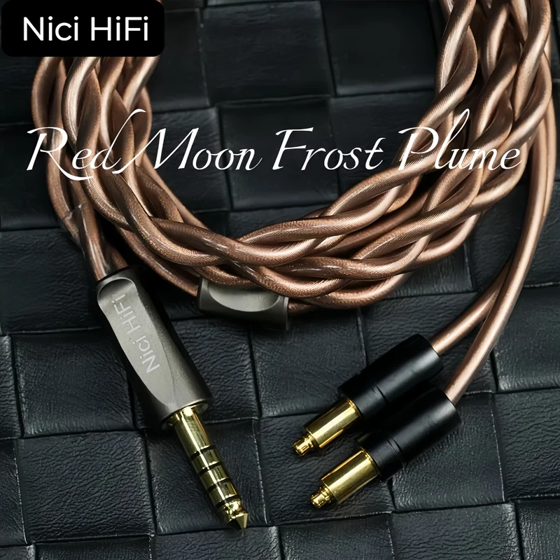 Nici HiFi-20 2-adriges Kopfhörerkabel für Shure SRH1540 SRH1840 SRH1440 XLR 4,4 mm 2,5 mm 3,5 mm 6,35 mm 2 m 3 m Upgrade symmetrisches Kabel – Detail 2