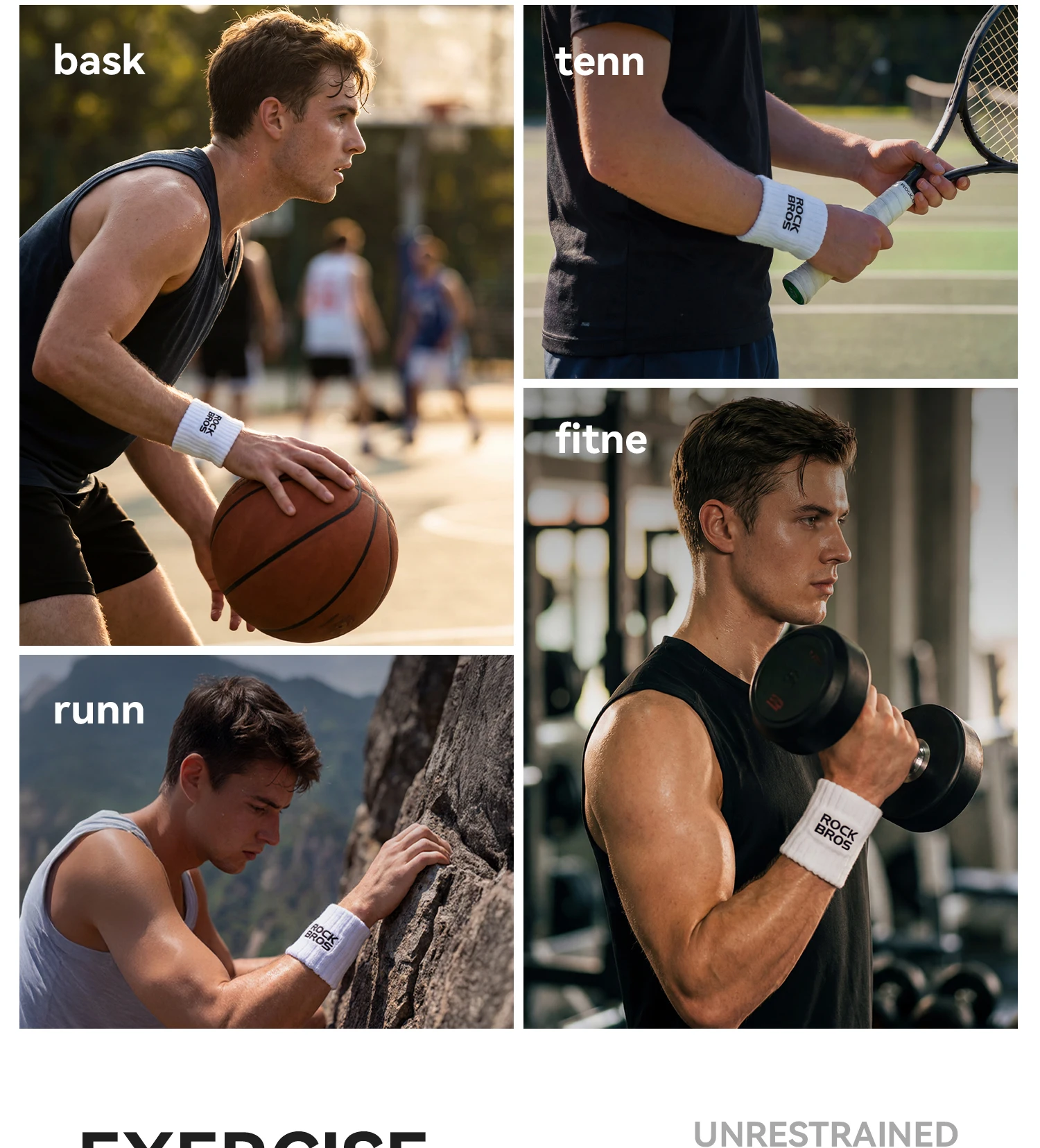 multi-sport wristband use