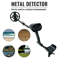 High Accuracy Metal Detector GTX5030 Underground Gold Treasure Hunter LCD Display Waterproof Coil Adjustable Length Professional