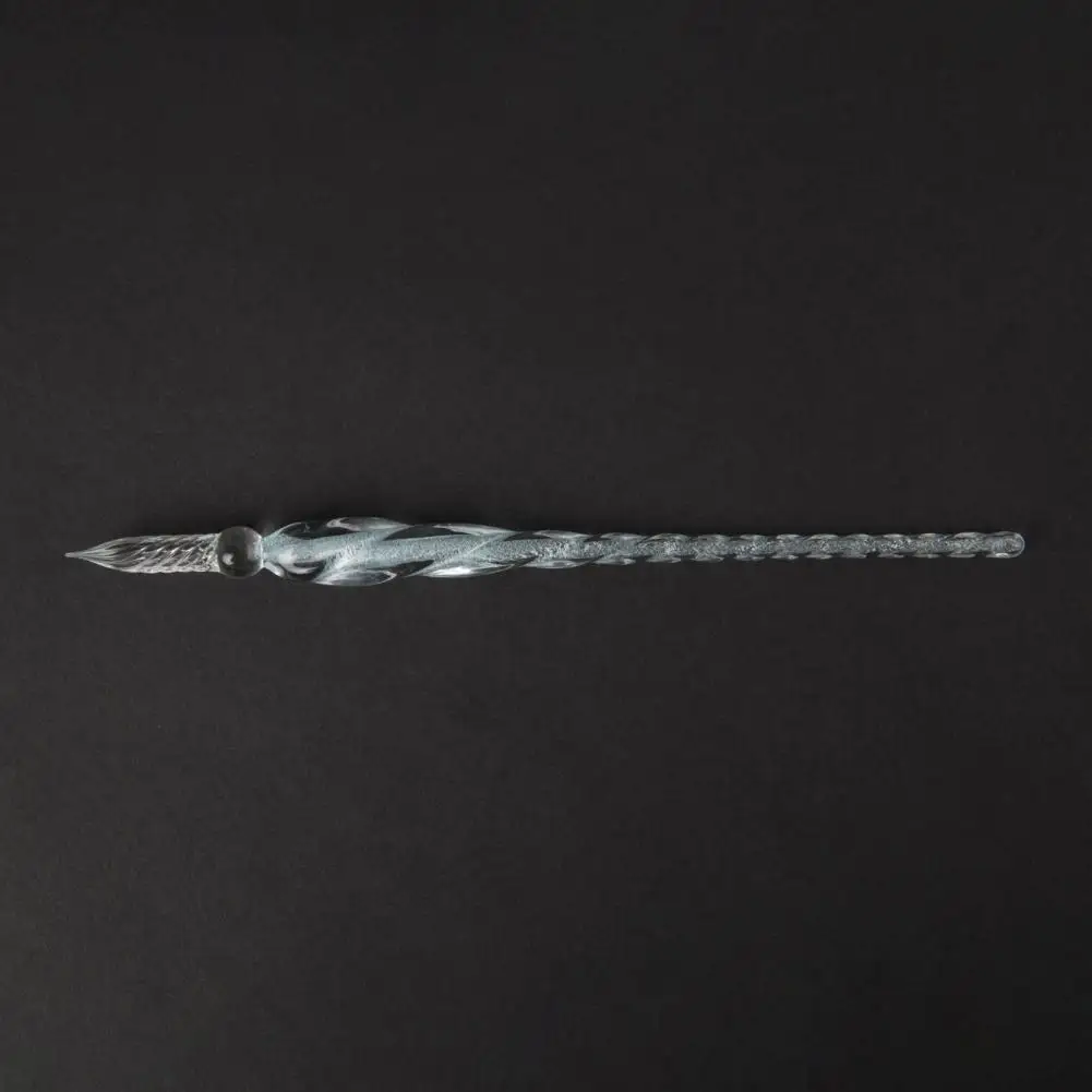 Smooth Line Dip Pen Elegant Glass Pen for Calligraphy Painting with Smooth Lines Beautiful Color Effects Easy to Use Ink Dipping