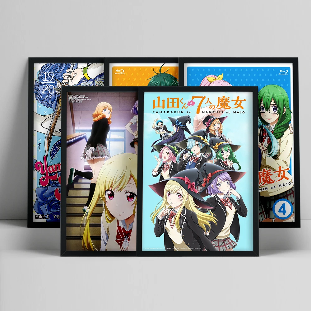 Yamada-kun e as Sete Bruxas Anime Cartaz Animação Japonesa TV Drama Canvas  Poster Impressão de Parede Decoração de Casa - AliExpress