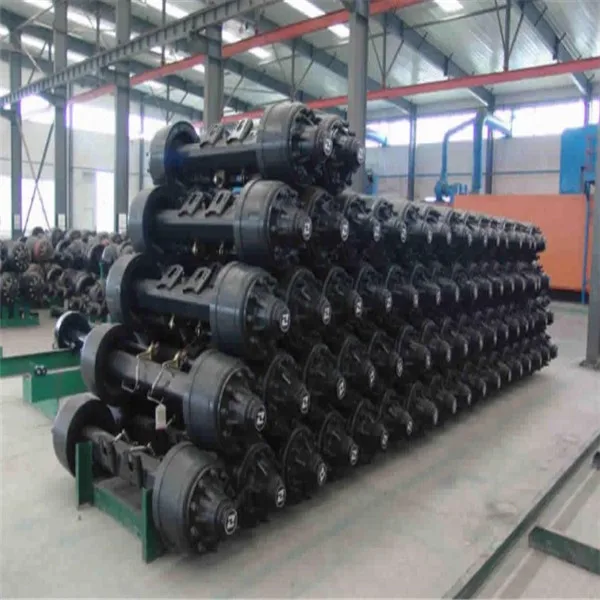 10t 11.5t 13t 16t 20t Twin Tire Disc Brake Shaft Heavy Duty Axle Manufacture Trailer Axle Rear